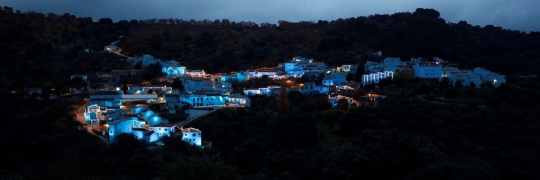 Melihat lebih dekat keunikan desa Smurf di Spanyol