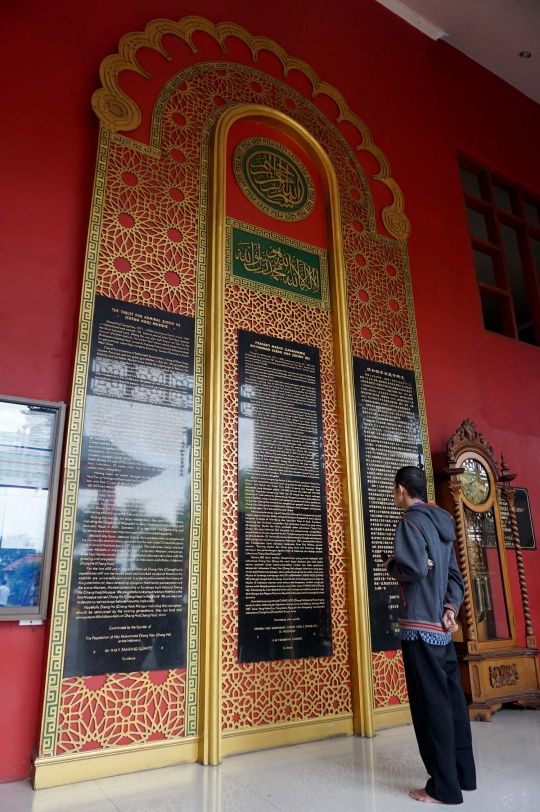 Mengunjungi megahnya masjid bernuansa Tionghoa di Pasuruan