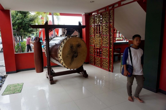 Mengunjungi megahnya masjid bernuansa Tionghoa di Pasuruan