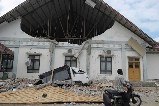 Potret duka warga Pidie Jaya usai diguncang gempa 6,5 SR