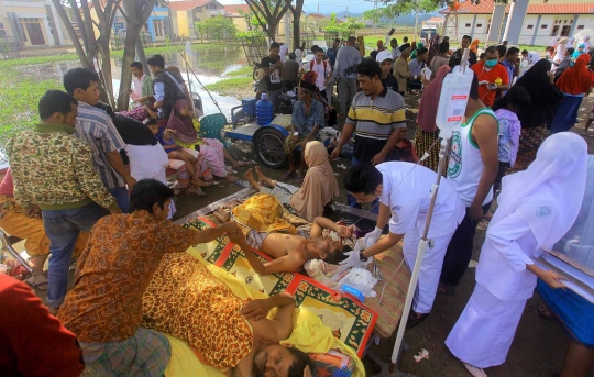 Potret duka warga Pidie Jaya usai diguncang gempa 6,5 SR