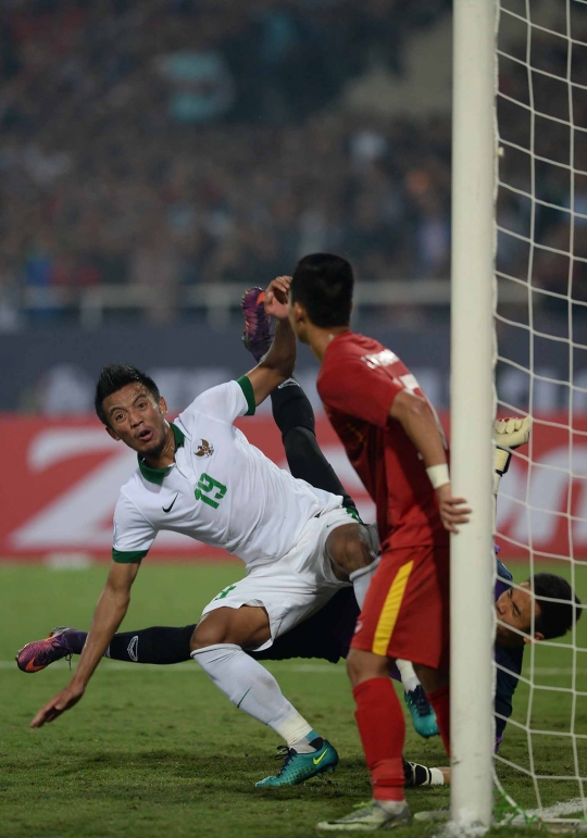 Kegembiraan skuat Garuda lolos ke final Piala AFF