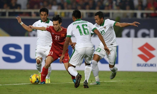 Kegembiraan skuat Garuda lolos ke final Piala AFF