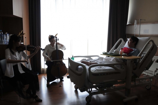 Aksi orkestra Korea hibur pasien rumah sakit