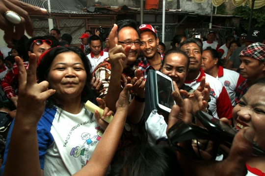 Djarot ajak warga Kebayoran Lama jaga kedamaian pilkada