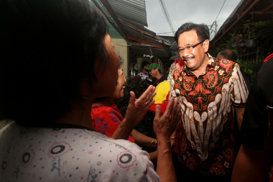 Djarot ajak warga Kebayoran Lama jaga kedamaian pilkada