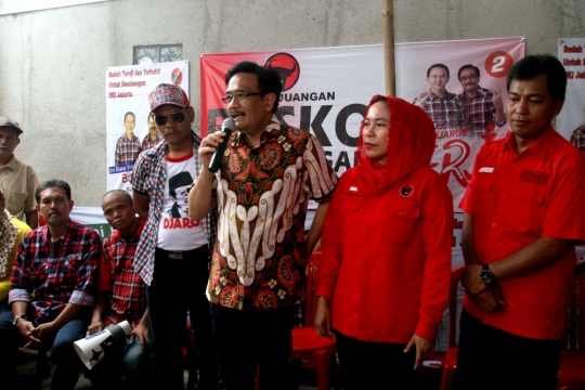 Djarot ajak warga Kebayoran Lama jaga kedamaian pilkada