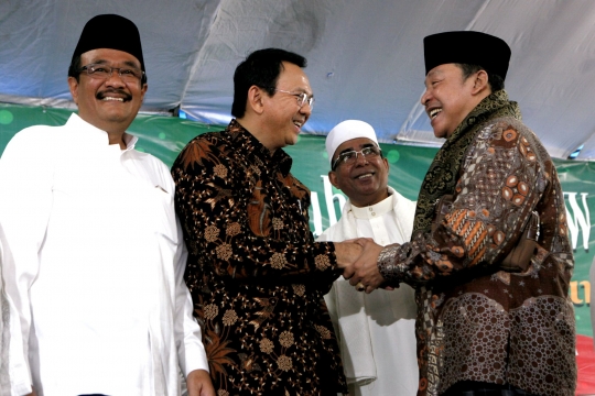 Ahok-Djarot hadiri Maulid Nabi SAW di Masjid Al Huda
