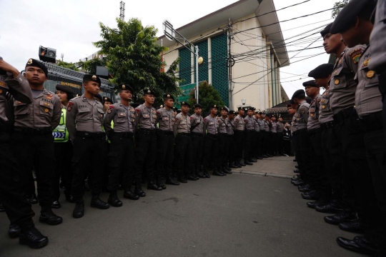 Ribuan polisi jaga ketat sidang Ahok