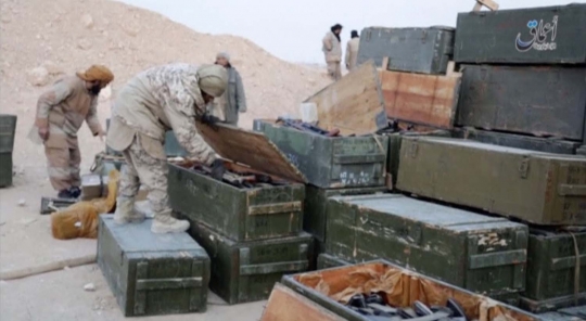 ISIS lucuti senjata militer Rusia usai rebut kembali Palmyra