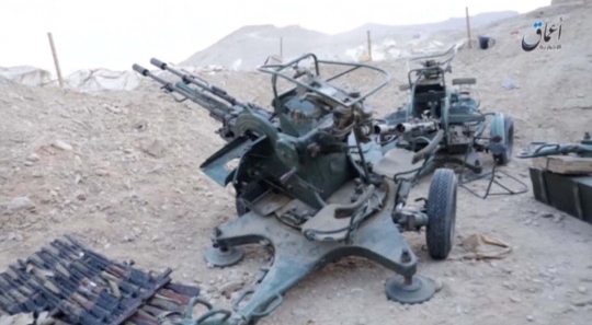 ISIS lucuti senjata militer Rusia usai rebut kembali Palmyra