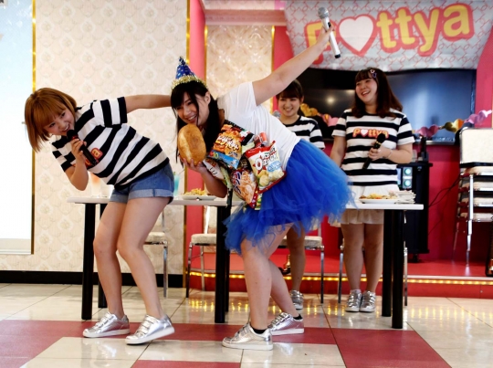 Mengenal Pottya, girlband bertubuh tambun asal Jepang
