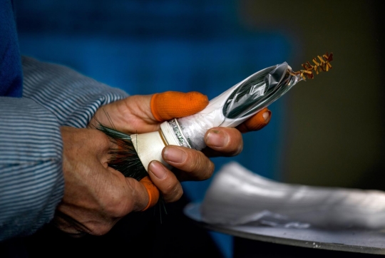 Ternyata begini pembuatan pohon Natal