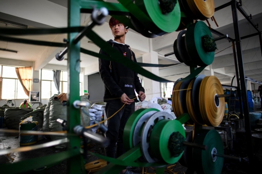 Ternyata begini pembuatan pohon Natal