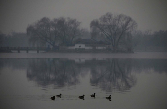 Begini parahnya polusi udara kepung China