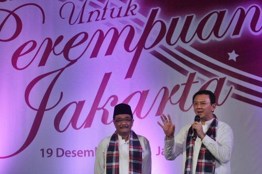 Deklarasi dukungan kaum perempuan untuk Ahok-Djarot