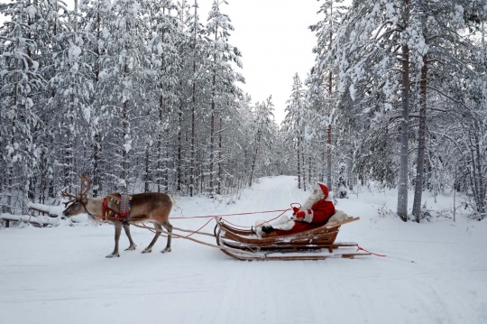 Mengunjungi uniknya 'Desa Sinterklas' di Finlandia
