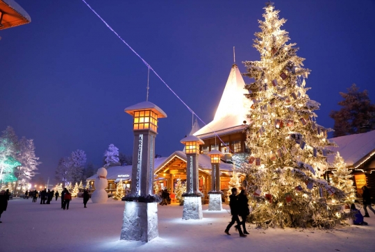 Mengunjungi uniknya 'Desa Sinterklas' di Finlandia