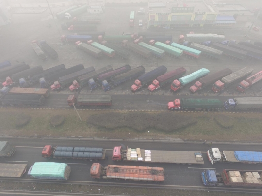 Polusi asap pekat kembali selimuti China