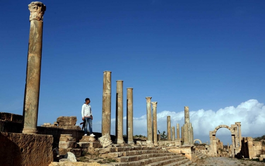 Menelusuri sisa-sisa kejayaan Romawi di Libya