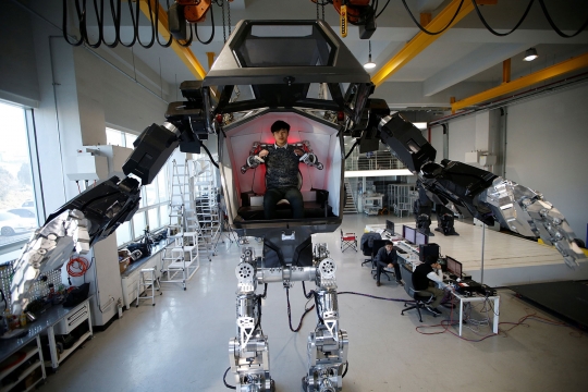 Ini 'METODE-2', robot canggih berawak bikinan Korea Selatan