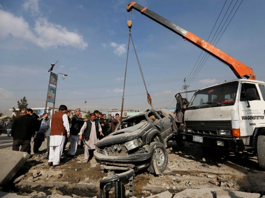 Bom kembali serang anggota parlemen Afghanistan