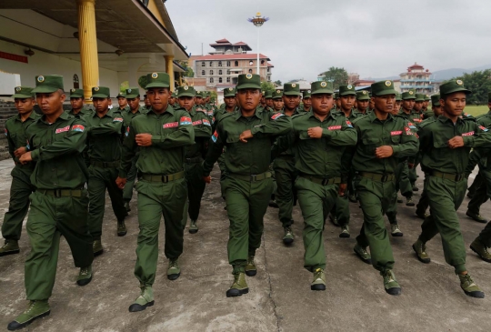 Potret kehidupan kaum pemberontak terkuat di Myanmar