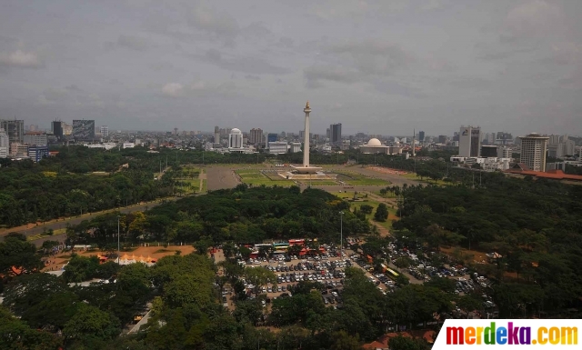 Foto : Monas jadi acara puncak penyambutan Tahun Baru 2017 