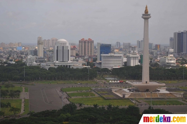 Foto : Monas jadi acara puncak penyambutan Tahun Baru 2017 