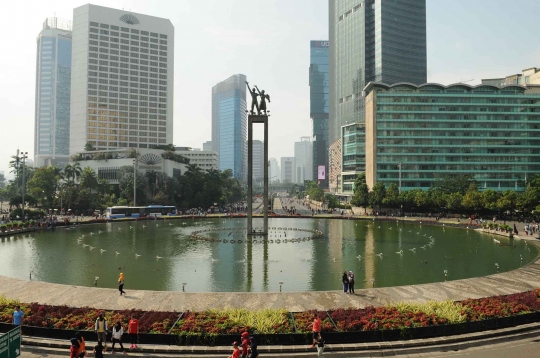 Suasana Car Free Day pertama di 2017