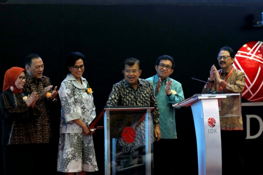 Jusuf Kalla buka Pasar Saham 2017