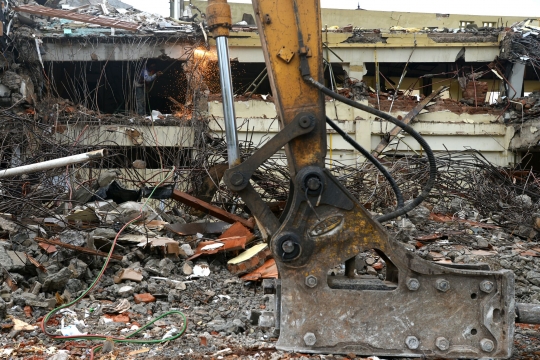 Renovasi besar-besaran gedung Bareskrim Polri