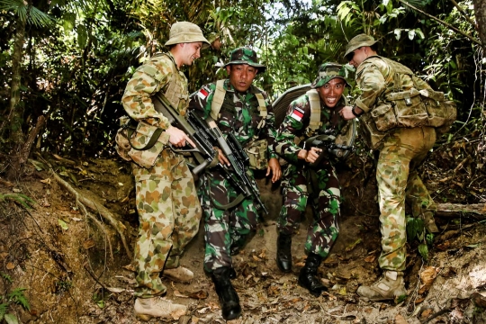 Mengenang keakraban TNI dan tentara Australia