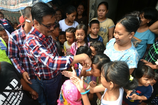 Djarot blusukan ke Jelambar