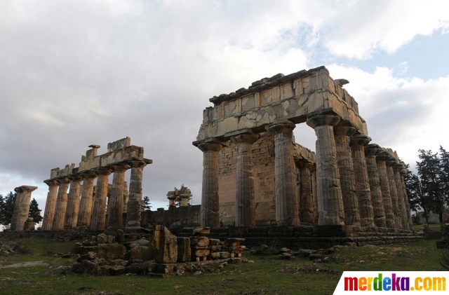 Foto : Menelusuri sisa kehancuran Kota Kuno Yunani dan 