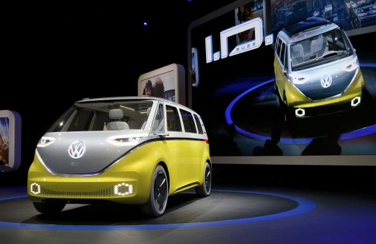 Ini ID Buzz, penerus VW Combi bertenaga listrik yang futuristik