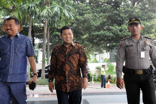 Setya Novanto penuhi panggilan KPK terkait korupsi e-KTP