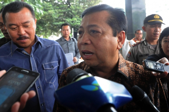 Setya Novanto penuhi panggilan KPK terkait korupsi e-KTP