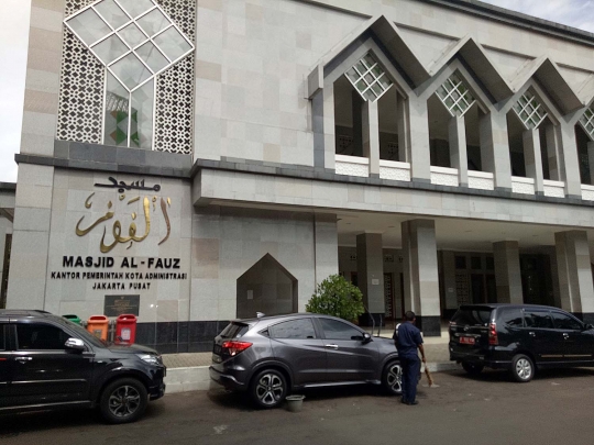 Begini kemegahan masjid di Kantor Wali Kota Jakpus yang dikorupsi