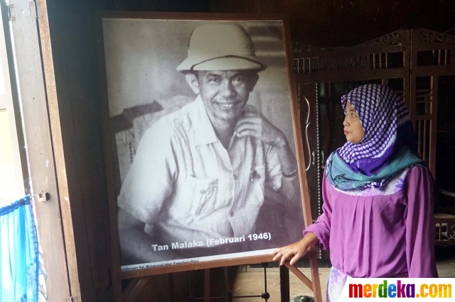 Foto : Mengunjungi rumah Tan Malaka di Nagari Pandam 