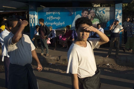 Pertama kali, Myanmar luncurkan bus terintegrasi