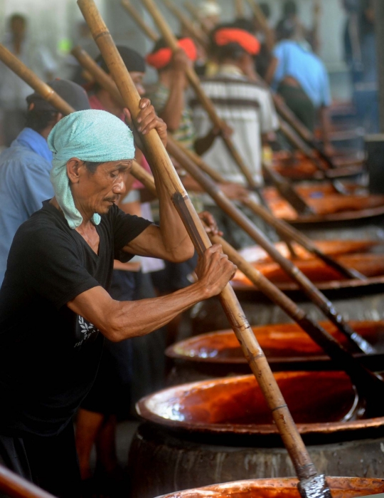 Jelang Imlek, pembuatan dodol China dan kue keranjang meningkat