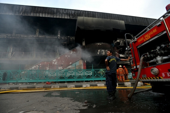 Pantang pulang sebelum padam, 36 jam bertarung dengan si jago merah