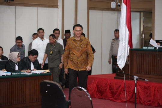 Ahok jalani sidang lanjutan kasus penistaan agama