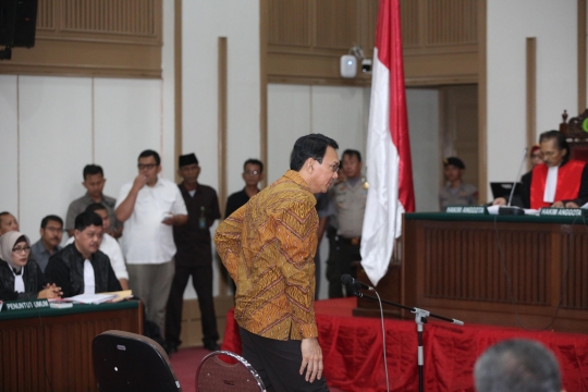 Ahok jalani sidang lanjutan kasus penistaan agama