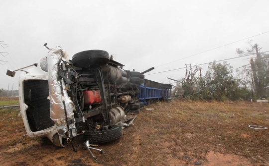 Dahsyatnya terjangan tornado luluh-lantakkan Georgia, 18 tewas