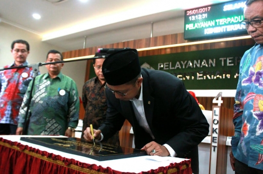 Menag luncurkan PTSP di kantor Kemenag