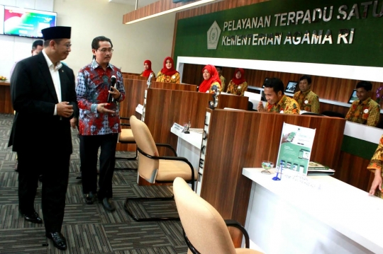 Menag luncurkan PTSP di kantor Kemenag