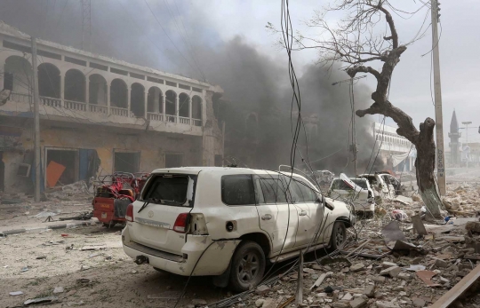 Dua bom meledak hancurkan hotel di Somalia, 13 orang tewas