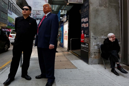 Begini akrabnya 'Kim Jong-un' dan 'Trump' saat bertemu di Hong Kong
